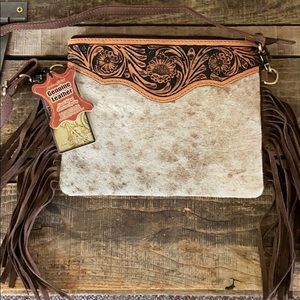 American Darling Cowhide Crossbody